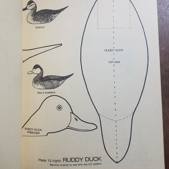 Vintage Duck Carving Whittle&Carve Crafting Diy Book Set of 2 - Picture 3 of 13